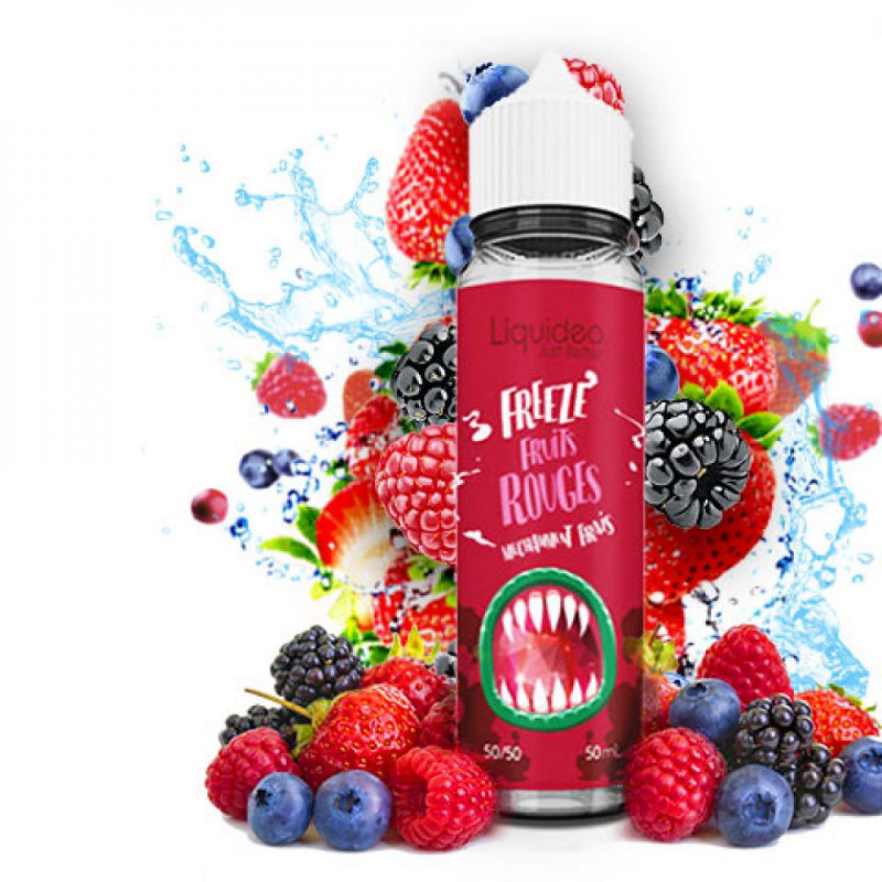 Fruits Rouges 50ml Freeze by Liquideo