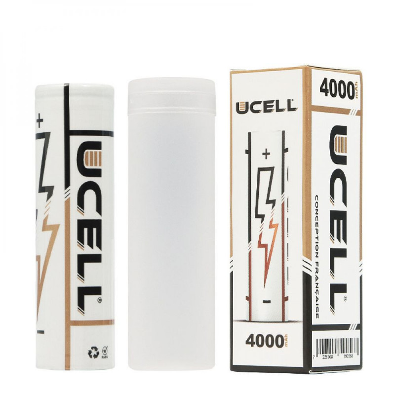 Accu 21700 4000mAh 40A - Ucell - Accus : 21700 - 4000mAh
