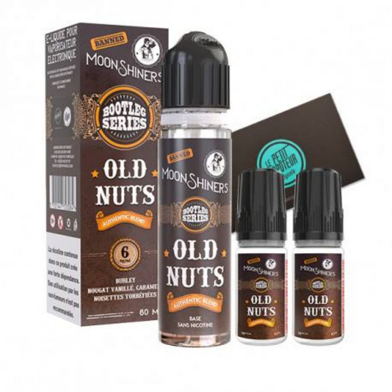 Authentic Blend Old Nuts 60ml 6mg - Moonshiners Bootleg Series