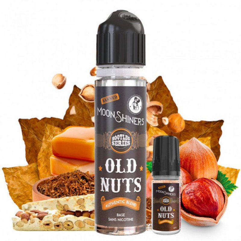 Authentic Blend Old Nuts 60ml - Moonshiners Bootleg Series