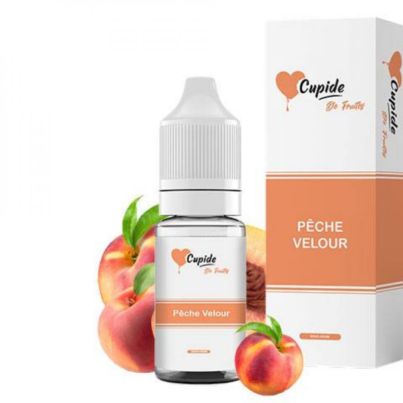 Pêche Velours 10ml par 10 - Cupide