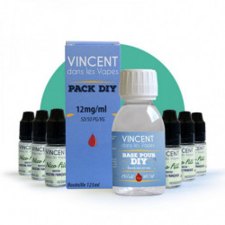 Pack DIY 125ml 12mg/ml PG...