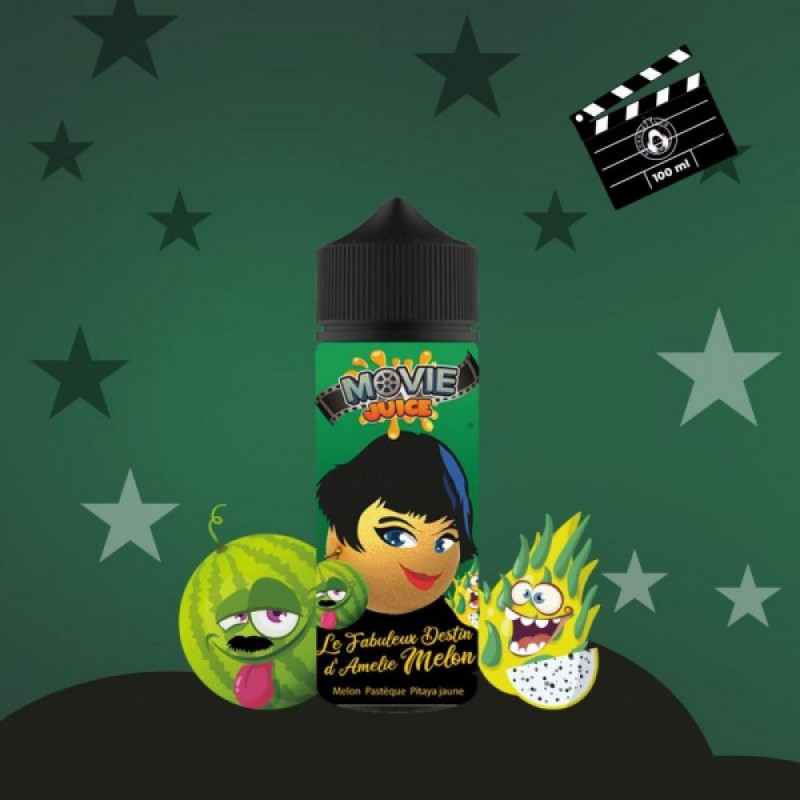 Le Fabuleux Destin d'Amélie Melon 100ml Movie Juice