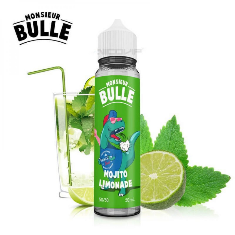 Mojito Lemonade 50ml Monsieur Bulle by Liquideo