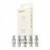 Résistances AF pour Flexus Q (0.6/1.0) Aspire (pack de 5)