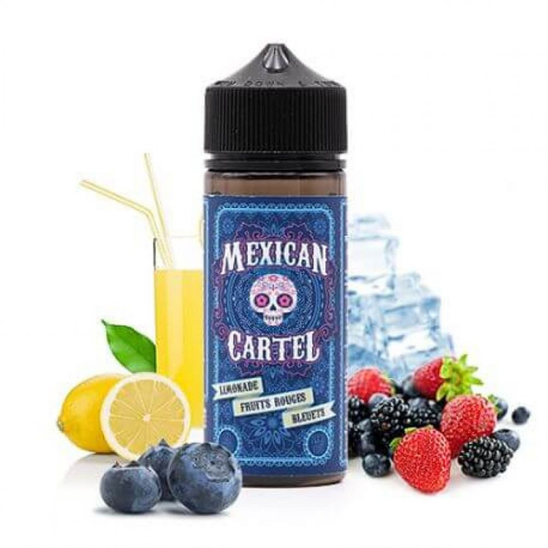 Limonade Fruits Rouges Bleuets 100ml - Mexican Cartel