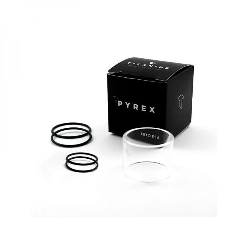 Tube Pyrex Leto RTA 24 Titanide - Contenance : 3ml