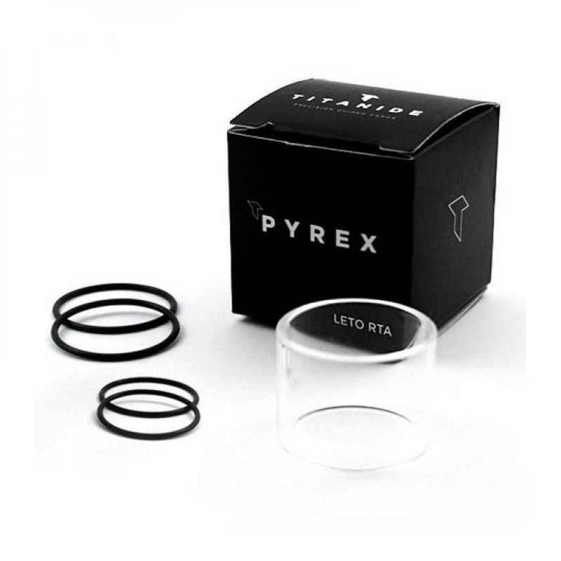 Tube Pyrex Leto RTA 24 Titanide - Contenance : 2ml