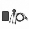 Mr Bio Pack 5000mAh - Eco friendly powerpack Black