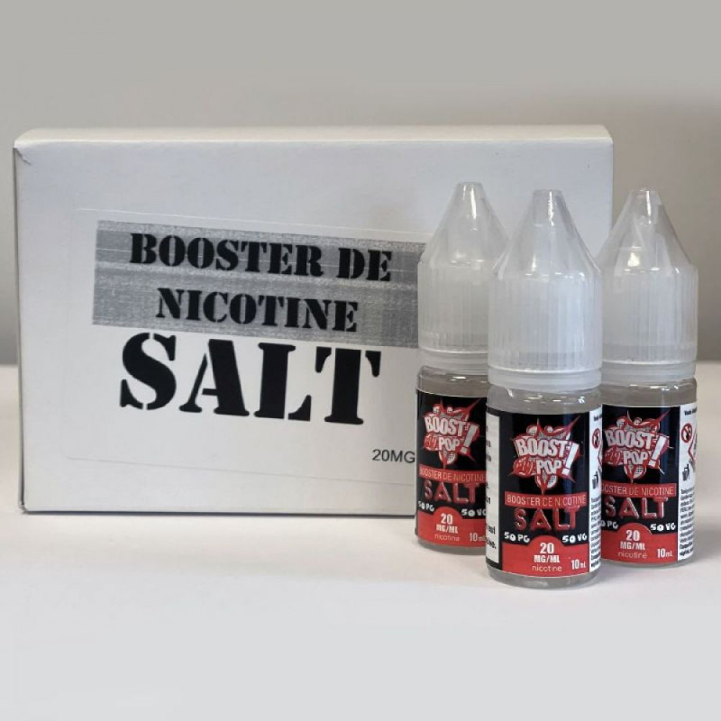 Booster Salt 10ml - Boost my Pop - Nicotine : 20mg
