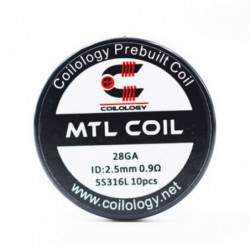Coils SS316L MTL (10pcs) -...
