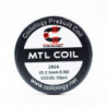 Coils SS316L MTL (10pcs) - Coilology - Ohm : 0.9ohm