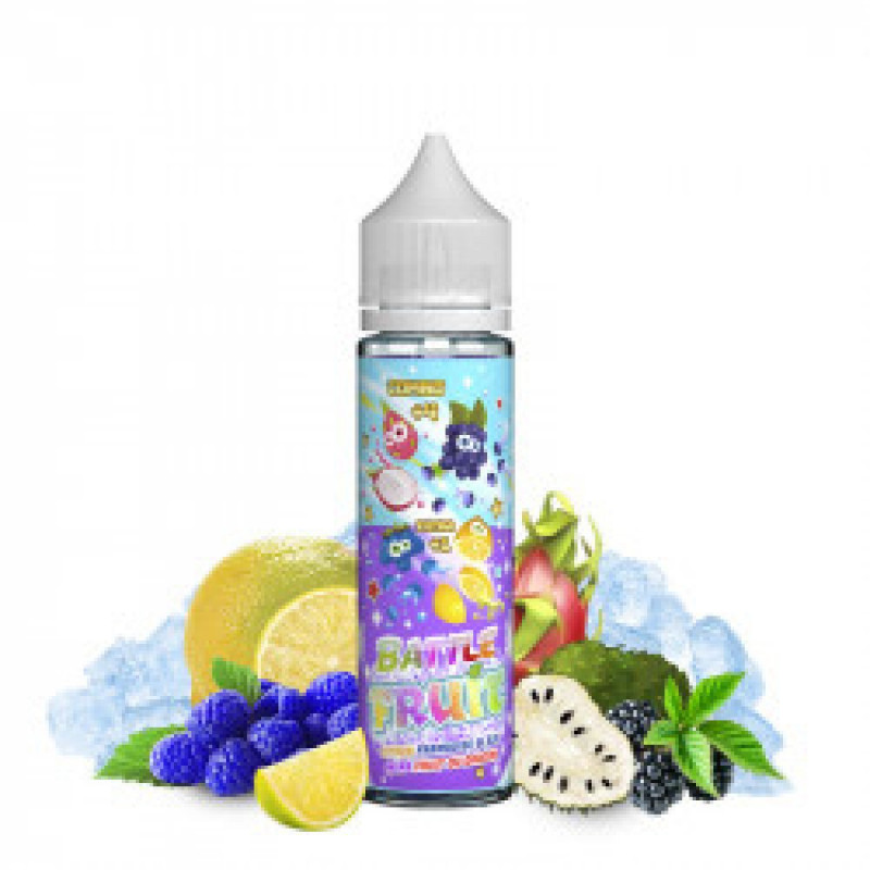 Citron, Fr Bleue, Mûre, Fruit du Dragon 50ml - Battle Fruit