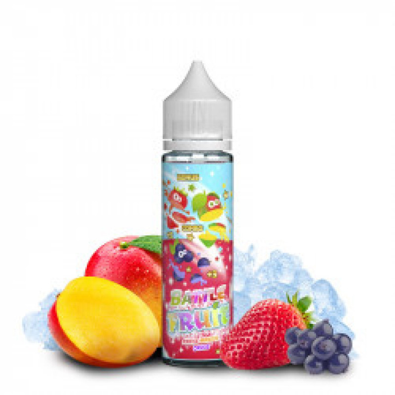 Fraise, Mangue, Cassis 50ml - Battle Fruit