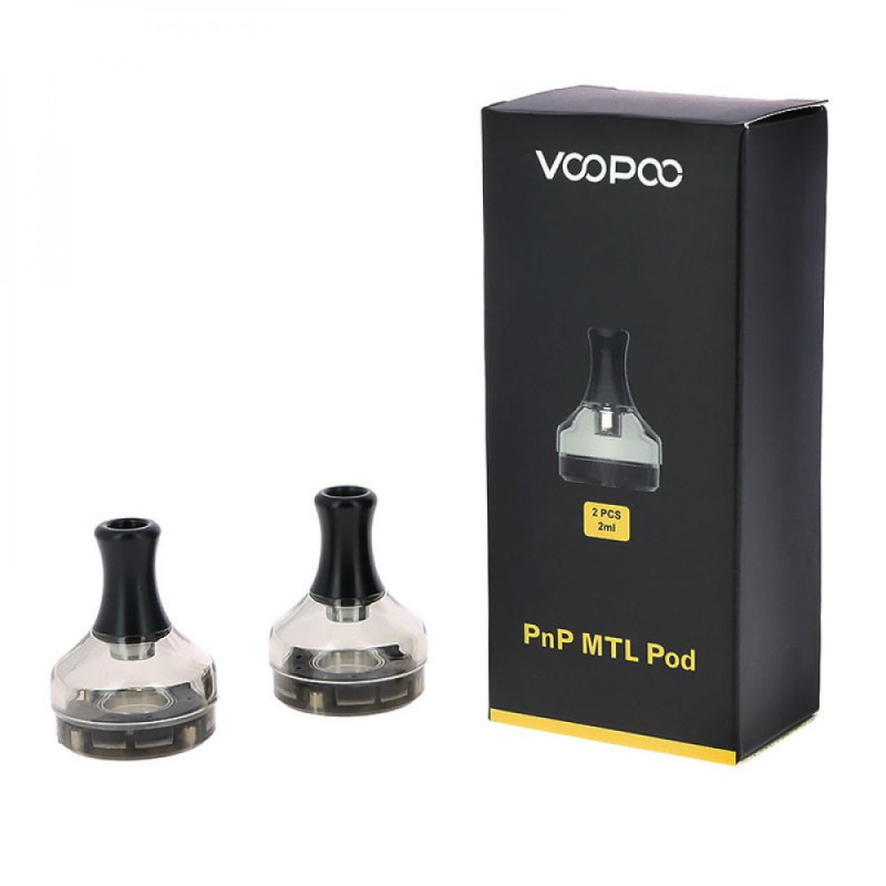 Cartouches MTL PnP 2 ml VOOPOO (x2) - Black